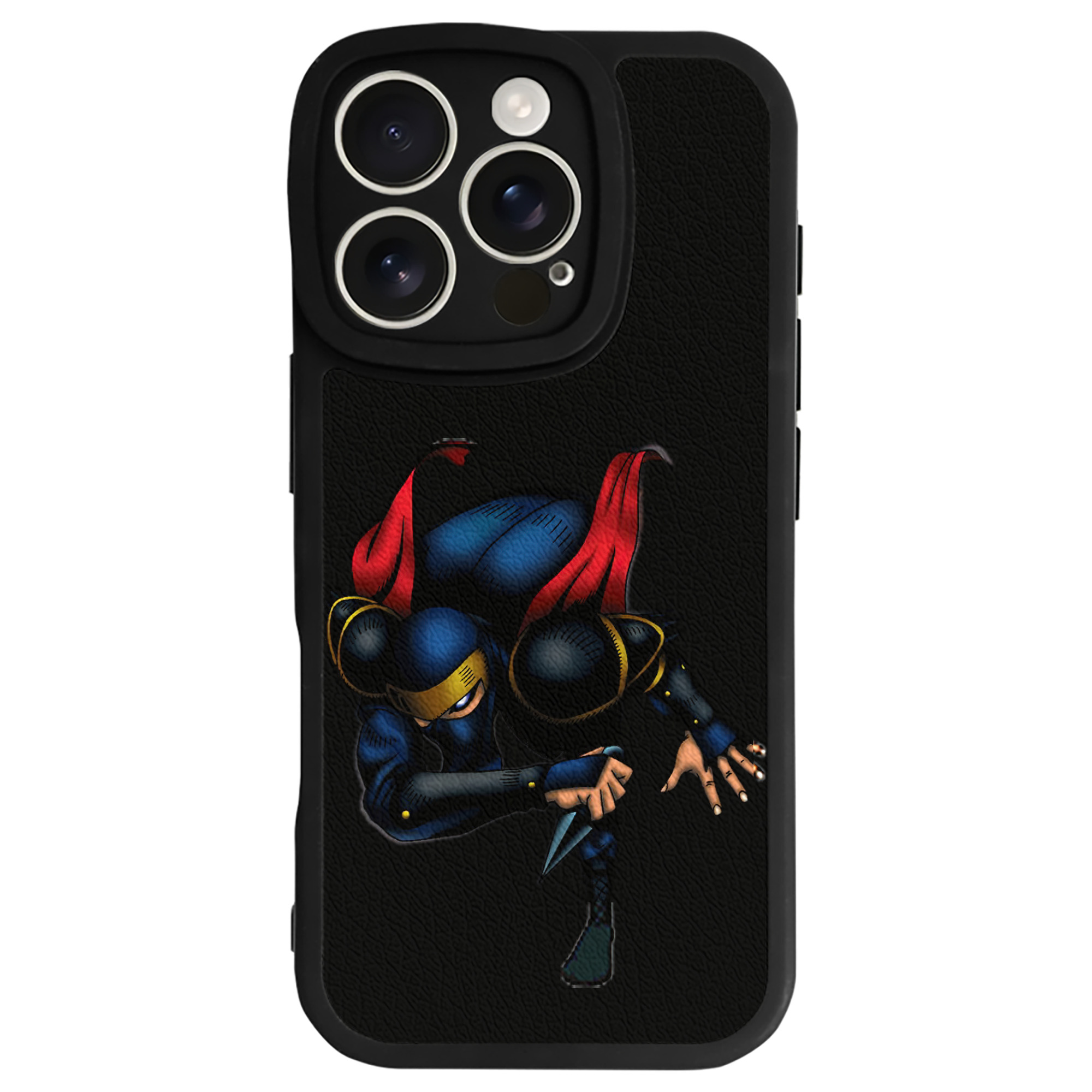 遊☆戯☆王 Yu-Gi-Oh! 【iPhone 16シリーズ対応】シリコンスマホケース（レザー調） 材質：シリコン